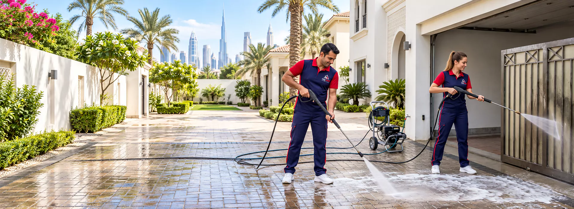 Pressure Washing Services Barsha height, UAE