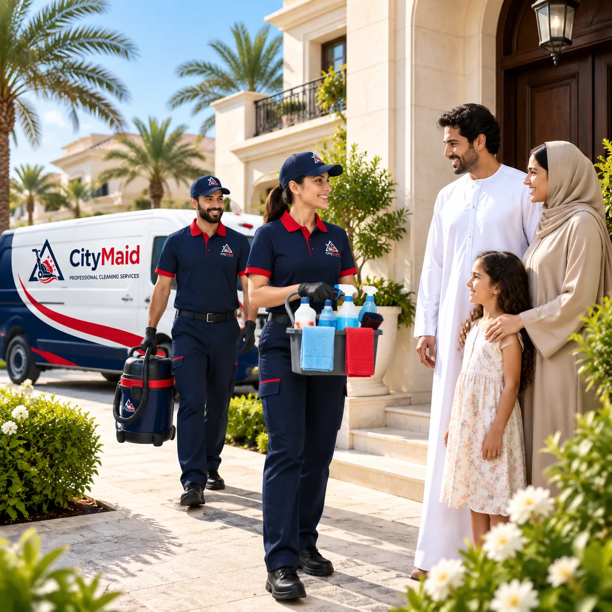 Why Homeowners in Abu Dhabi, UAE Trust City Maid for Cleaning Services?
