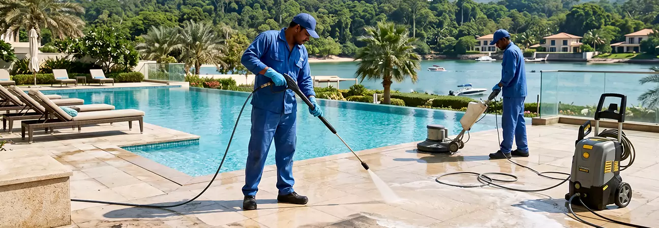 Pool Deck Cleaning Services in UAE