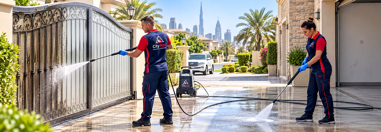 Professional Pressure Washing Services in Barsha height, UAE