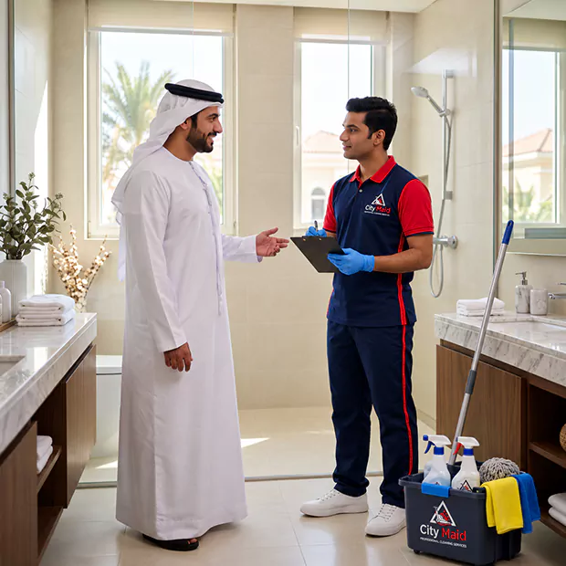 Why Homeowners Choose City Maid for Bathroom Cleaning in The Lakes, UAE?