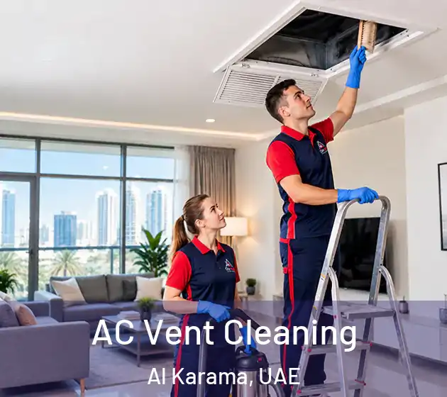 AC Vent Cleaning Al Karama, UAE