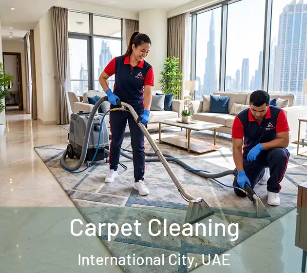 Carpet Cleaning International City, UAE