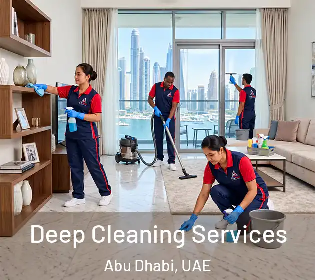  Deep Cleaning Services Abu Dhabi, UAE