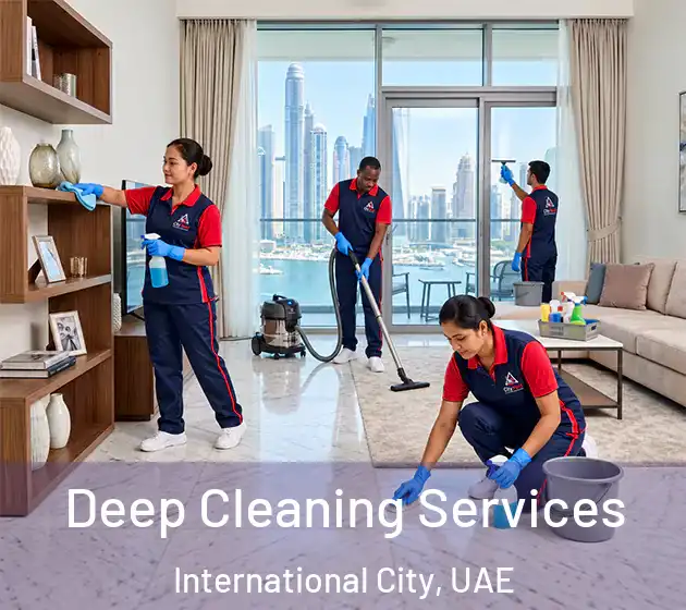  Deep Cleaning Services International City, UAE