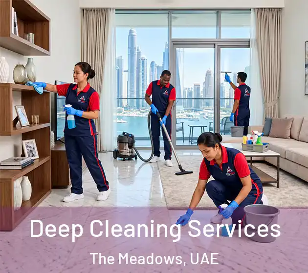  Deep Cleaning Services The Meadows, UAE