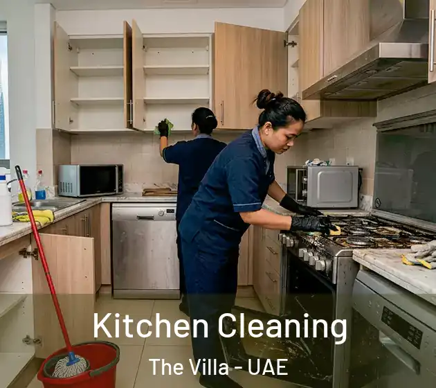  Kitchen Cleaning The Villa - UAE