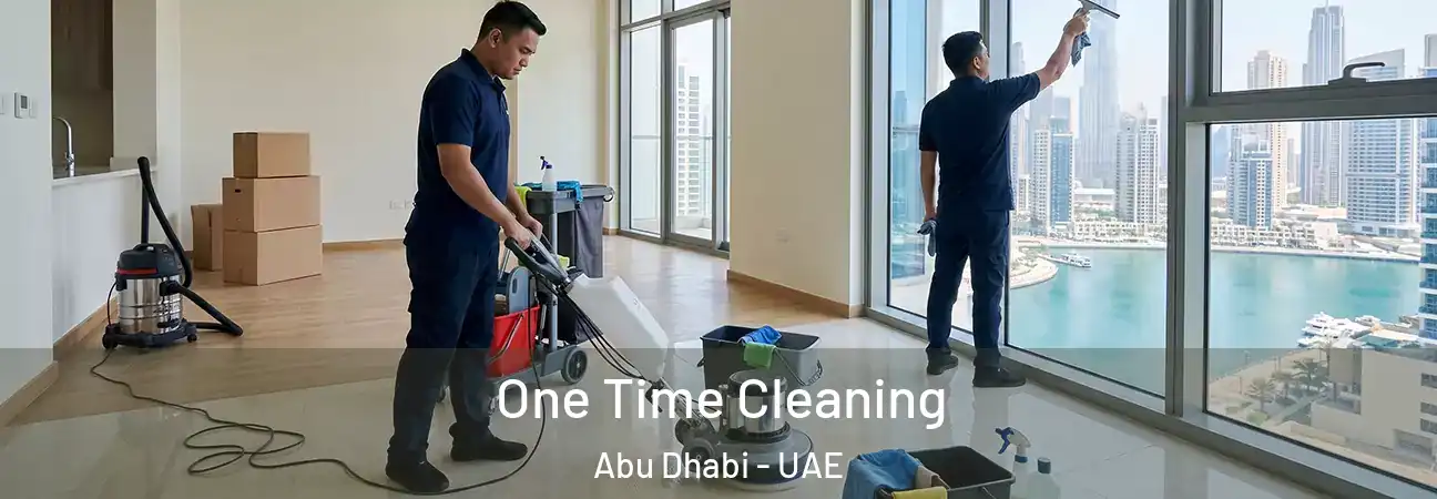 One Time Cleaning Abu Dhabi - UAE