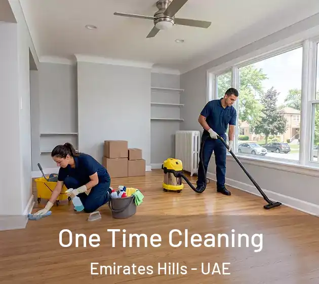 One Time Cleaning Emirates Hills - UAE