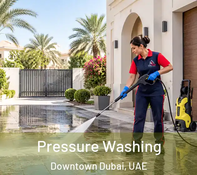  Pressure Washing Downtown Dubai, UAE
