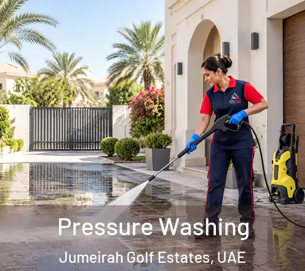 Pressure Washing Jumeirah Golf Estates, UAE