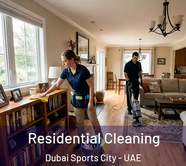 Residential Cleaning Dubai Sports City - UAE