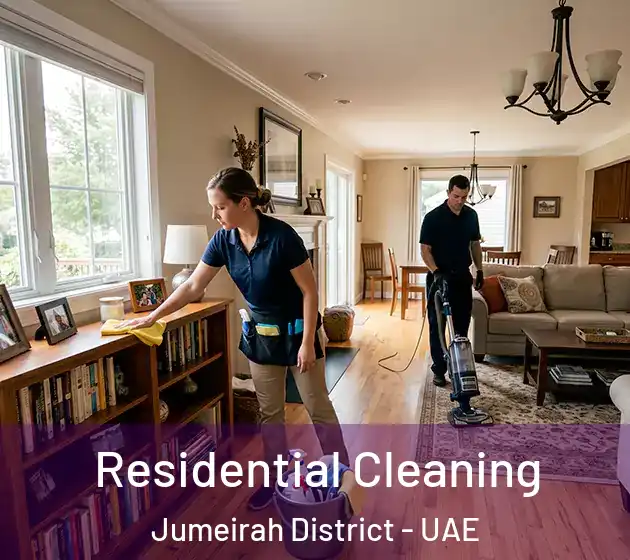 Residential Cleaning Jumeirah District - UAE