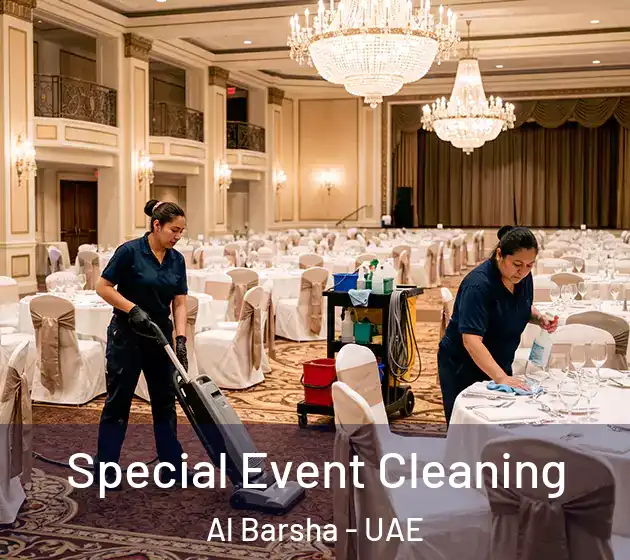 Special Event Cleaning Al Barsha - UAE