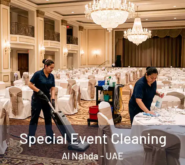  Special Event Cleaning Al Nahda - UAE