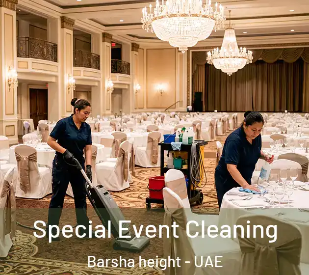  Special Event Cleaning Barsha height - UAE