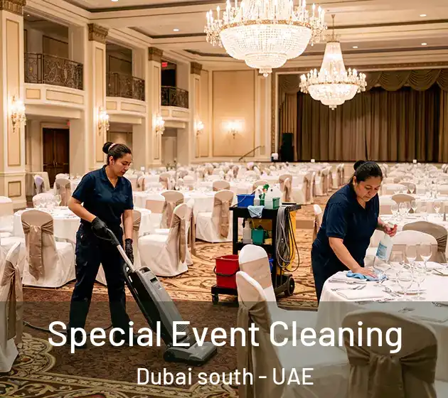  Special Event Cleaning Dubai south - UAE
