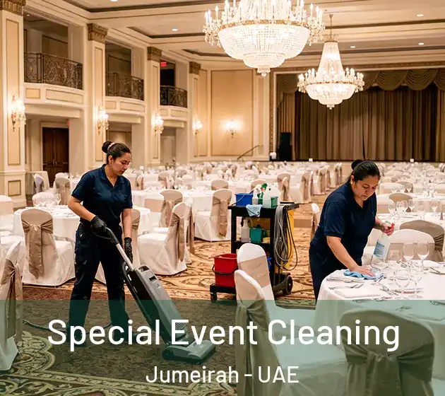 Special Event Cleaning Jumeirah - UAE