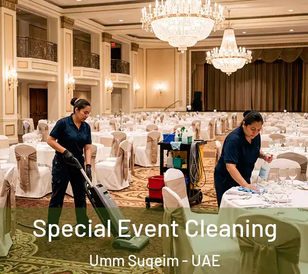  Special Event Cleaning Umm Suqeim - UAE